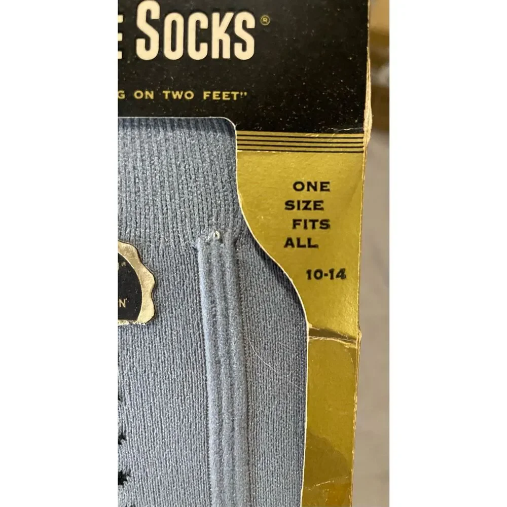 1950s Esquire Expand-O Socks Blue New Old Stock